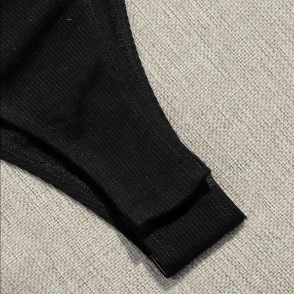 Lace trim bodysuit - Picture 4 of 5